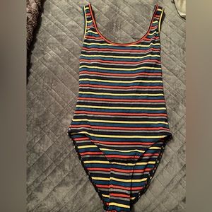 Out from under bodysuit